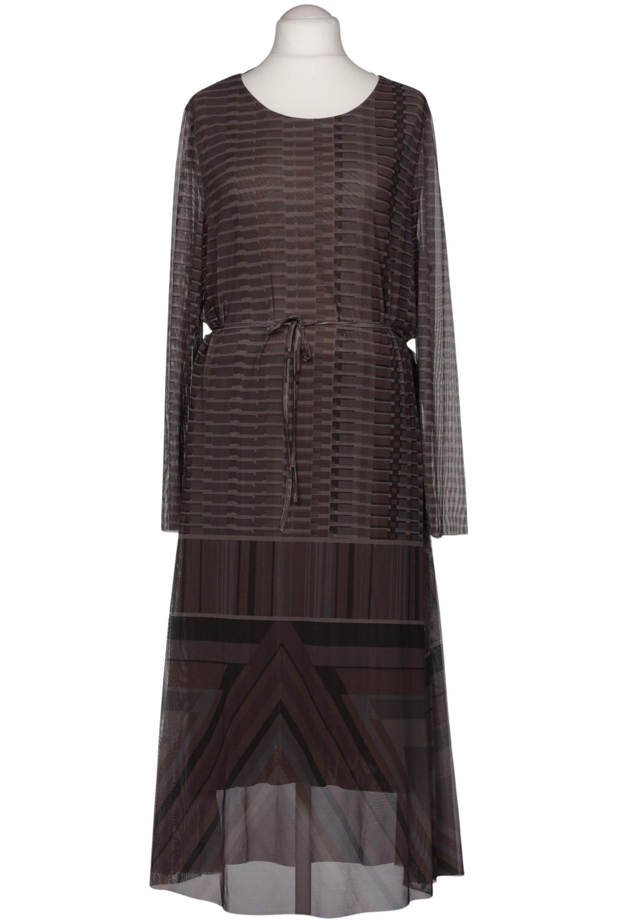SAMOON Dress in 4XL in Brown: front