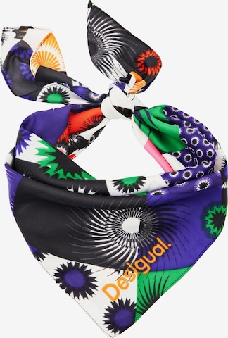 Foulard Desigual en mélange de couleurs : devant