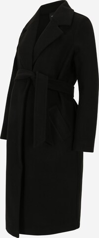 Vero Moda Maternity Between-Seasons Coat 'VMMFortune Aya' in Black: front