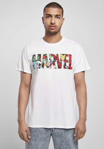 T-Shirt Mister Tee en blanc : devant