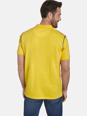 Jan Vanderstorm Poloshirt ' Agrim ' in Gelb