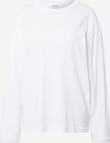 WEEKDAY Тениска 'Smash' в бяло: отпред