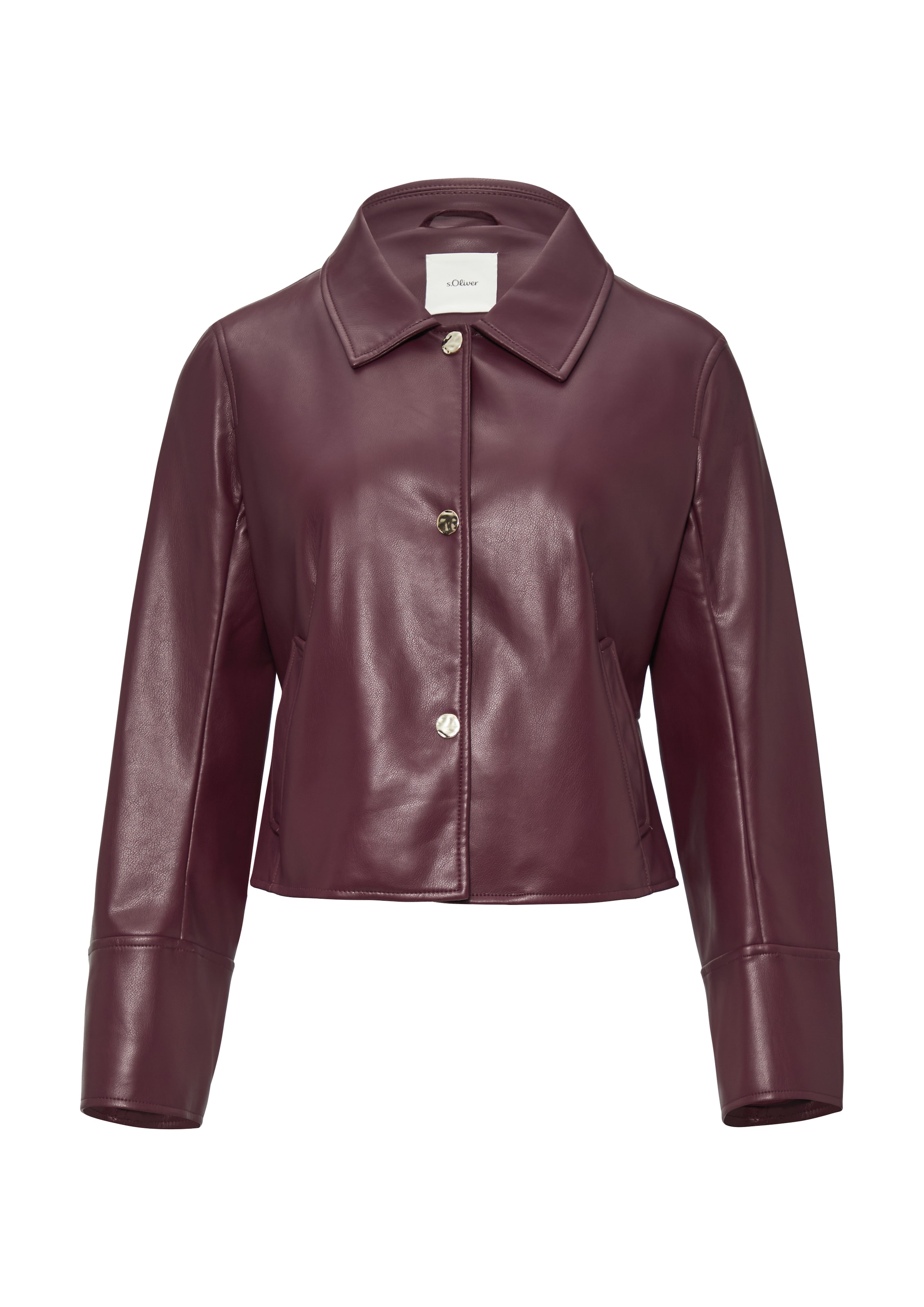 Veste mi-saison s.Oliver BLACK LABEL en rouge : devant
