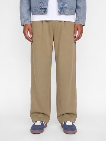 JACK & JONES Barrel Trousers in Beige: front