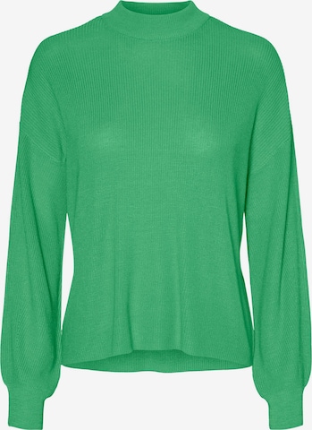 VERO MODA Sweter 'LEXSUN' w kolorze zielony: przód