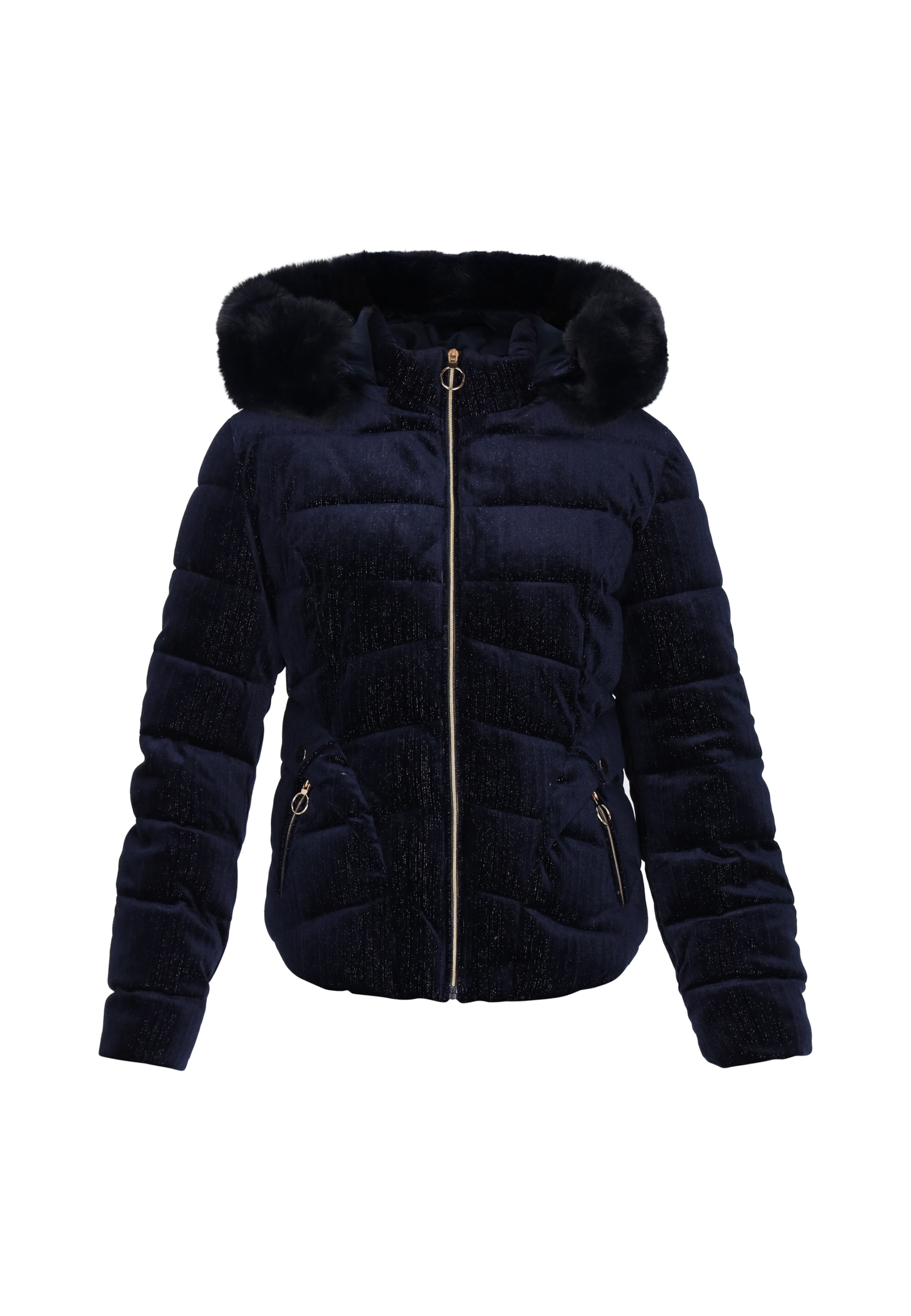 myMo at night - Casaco de inverno em azul: frente