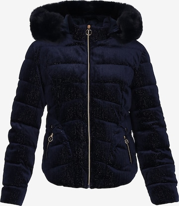 myMo at night Winterjas in Blauw: voorkant