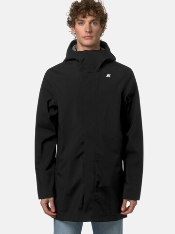 K-Way Tussenjas 'K-WAY TOMMY BONDED JERSEY GIUBBINO' in Zwart