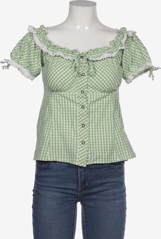 Maze Blouse & Tunic in M in Green: front