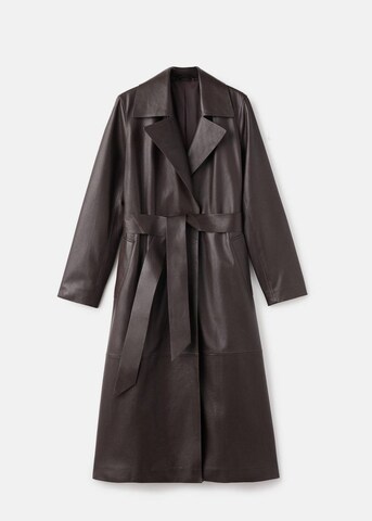 MANGO Between-Seasons Coat 'Brera' in Brown