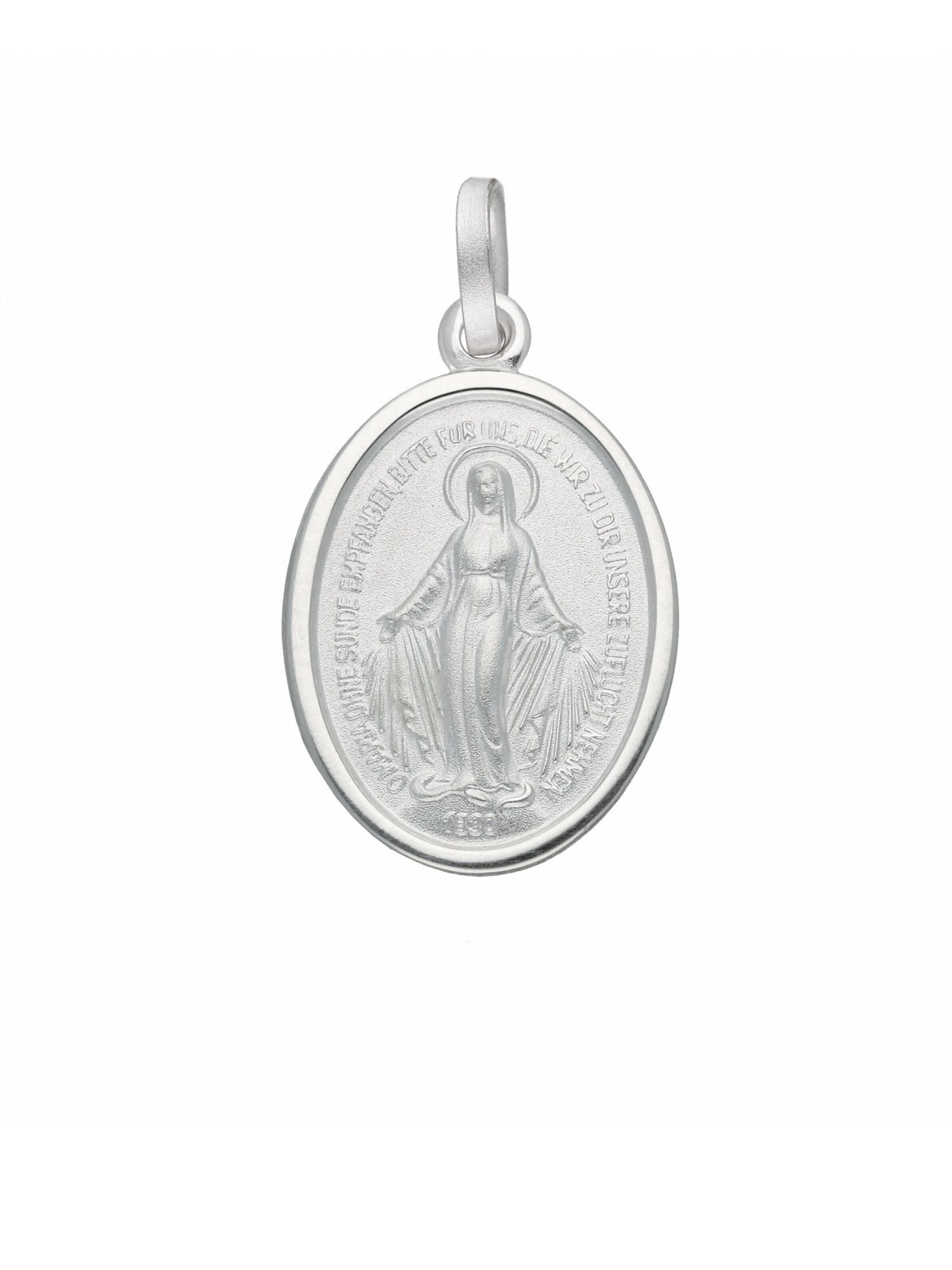 Adelia´s Pendant 'Milagrosa' in Silver: front