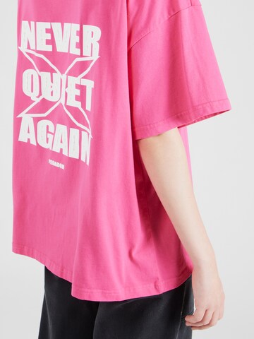 Pegador Oversized shirt 'Belly' in Roze