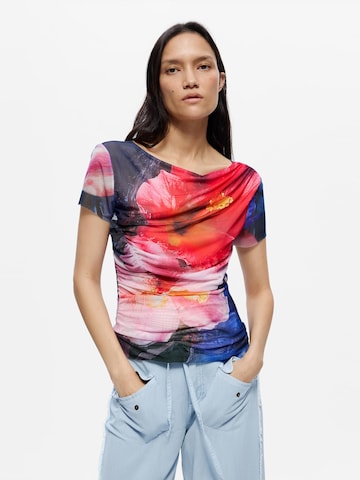 Desigual Koszulka w kolorze mieszane kolory: przód