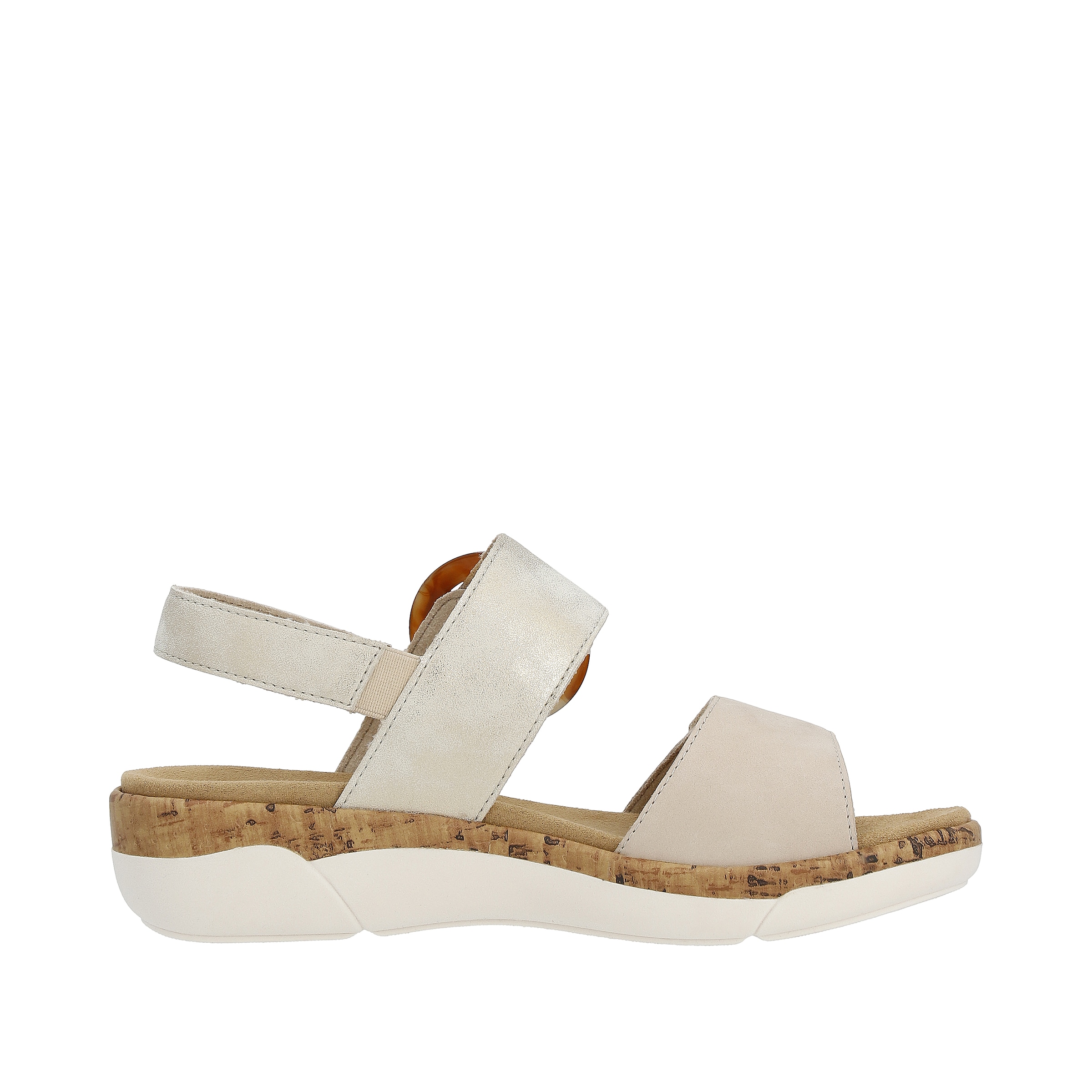 REMONTE Sandals in Beige