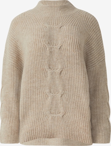 Pull-over COMMA en marron : devant