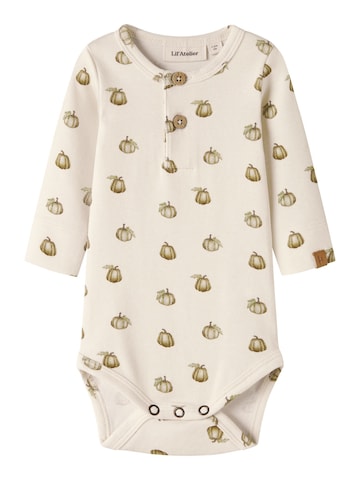 Tutina / body per bambino di Lil'Atelier in beige: frontale