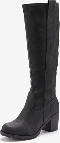 LASCANA Boots in Black: front