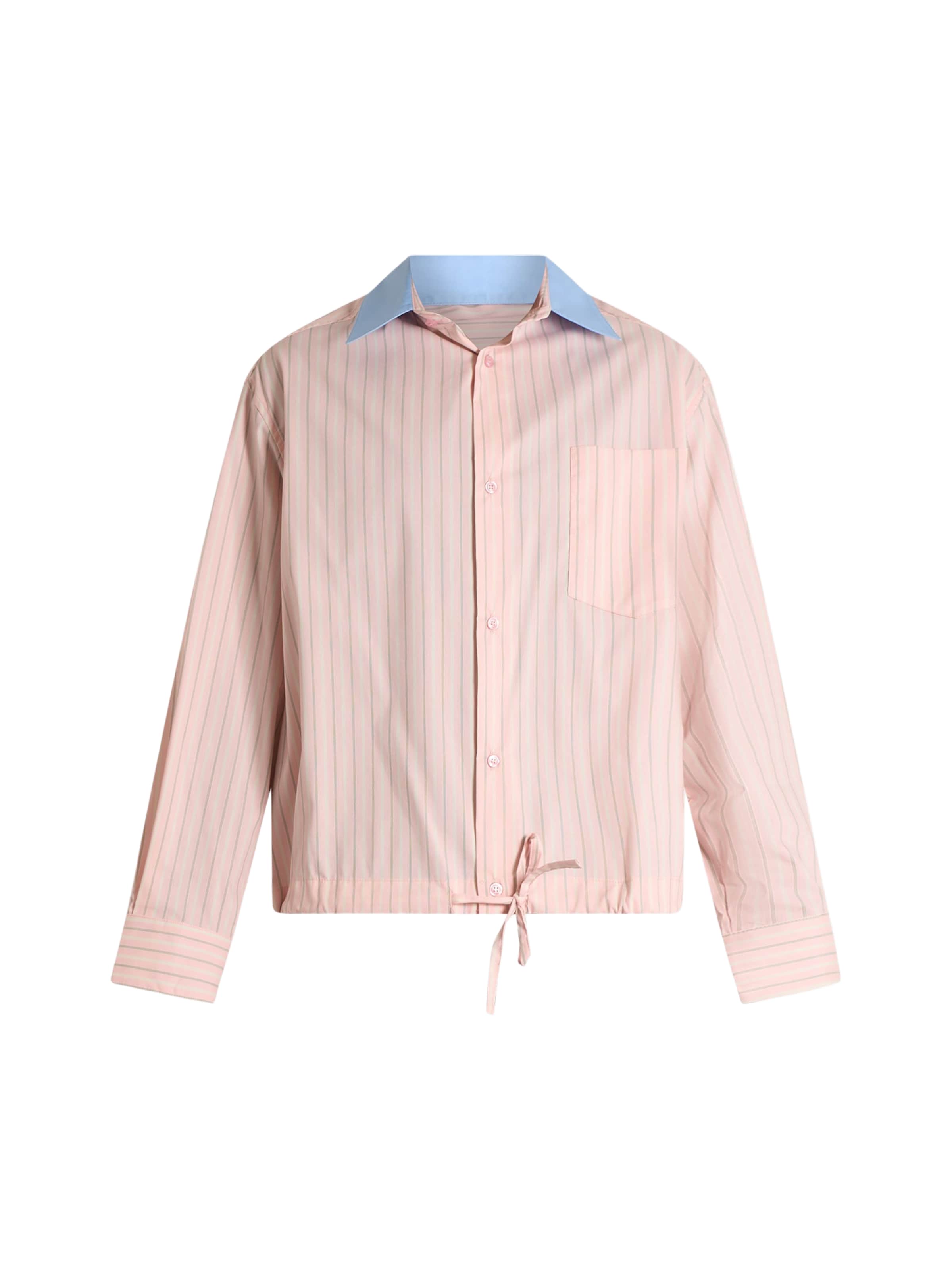 Coupe regular Chemise Yes London en rose : devant