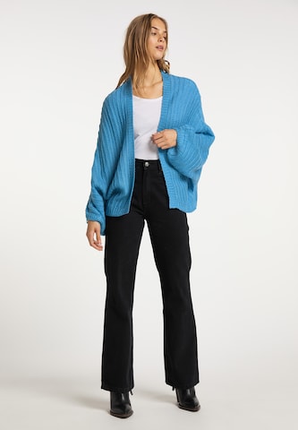 IZIA Knit Cardigan in Blue