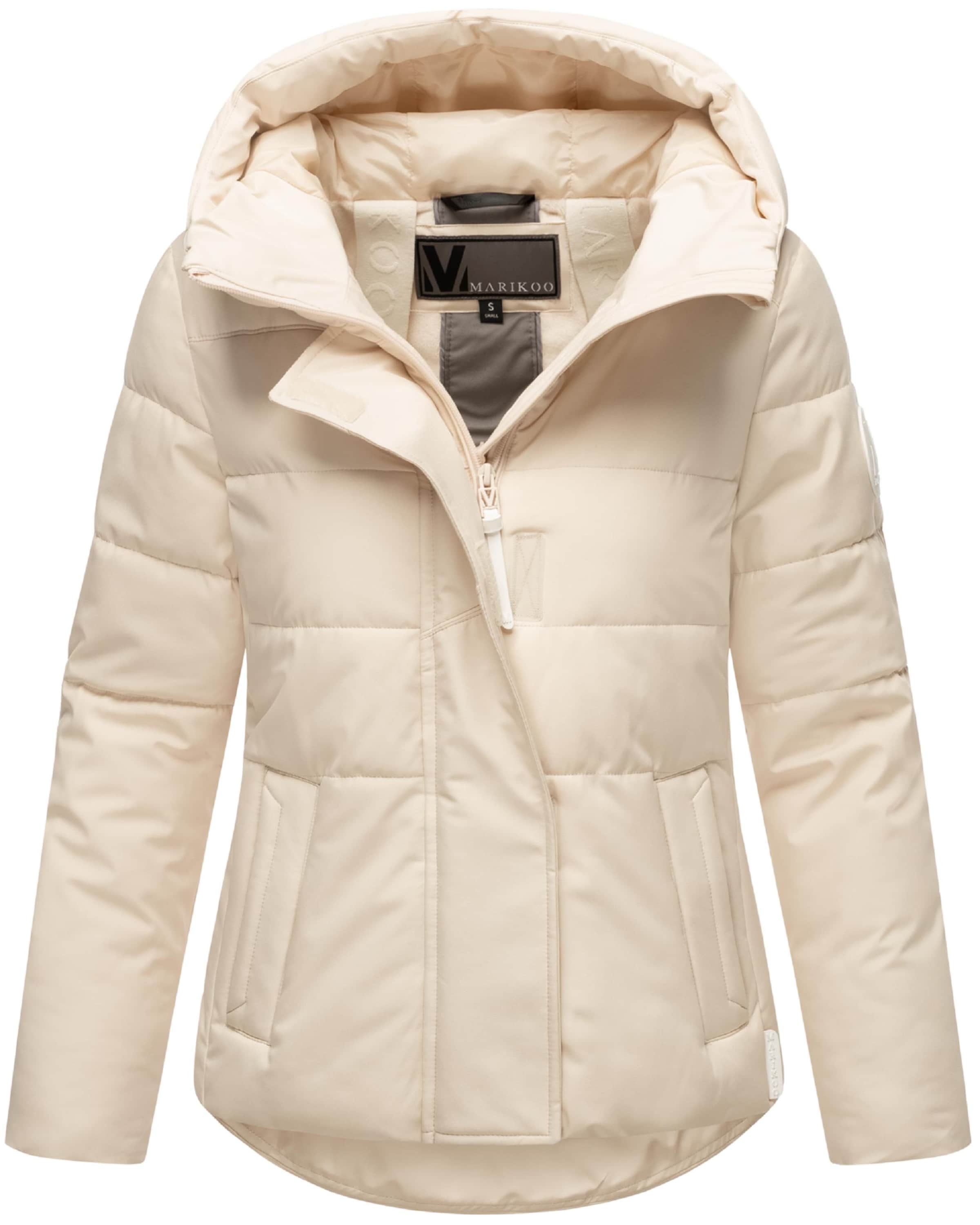 MARIKOO Weatherproof jacket 'Elira 16' in Beige