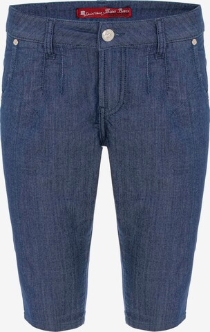 CIPO & BAXX Skinny Pants in Blue: front