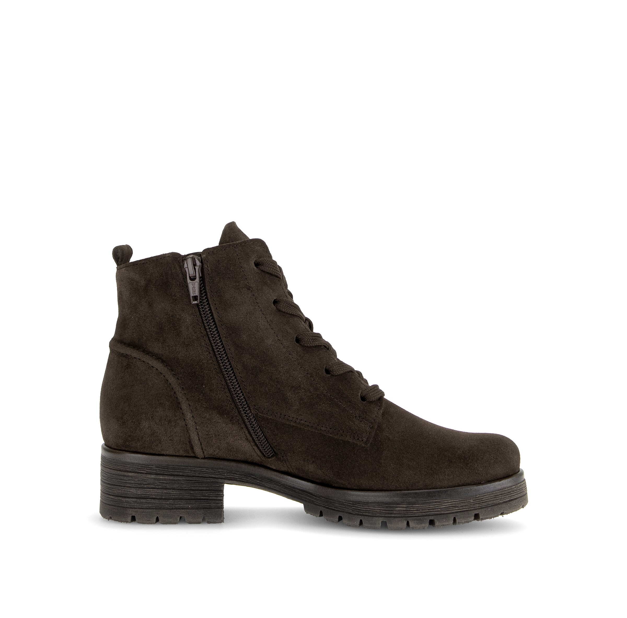 GABOR Lace-Up Ankle Boots in Brown