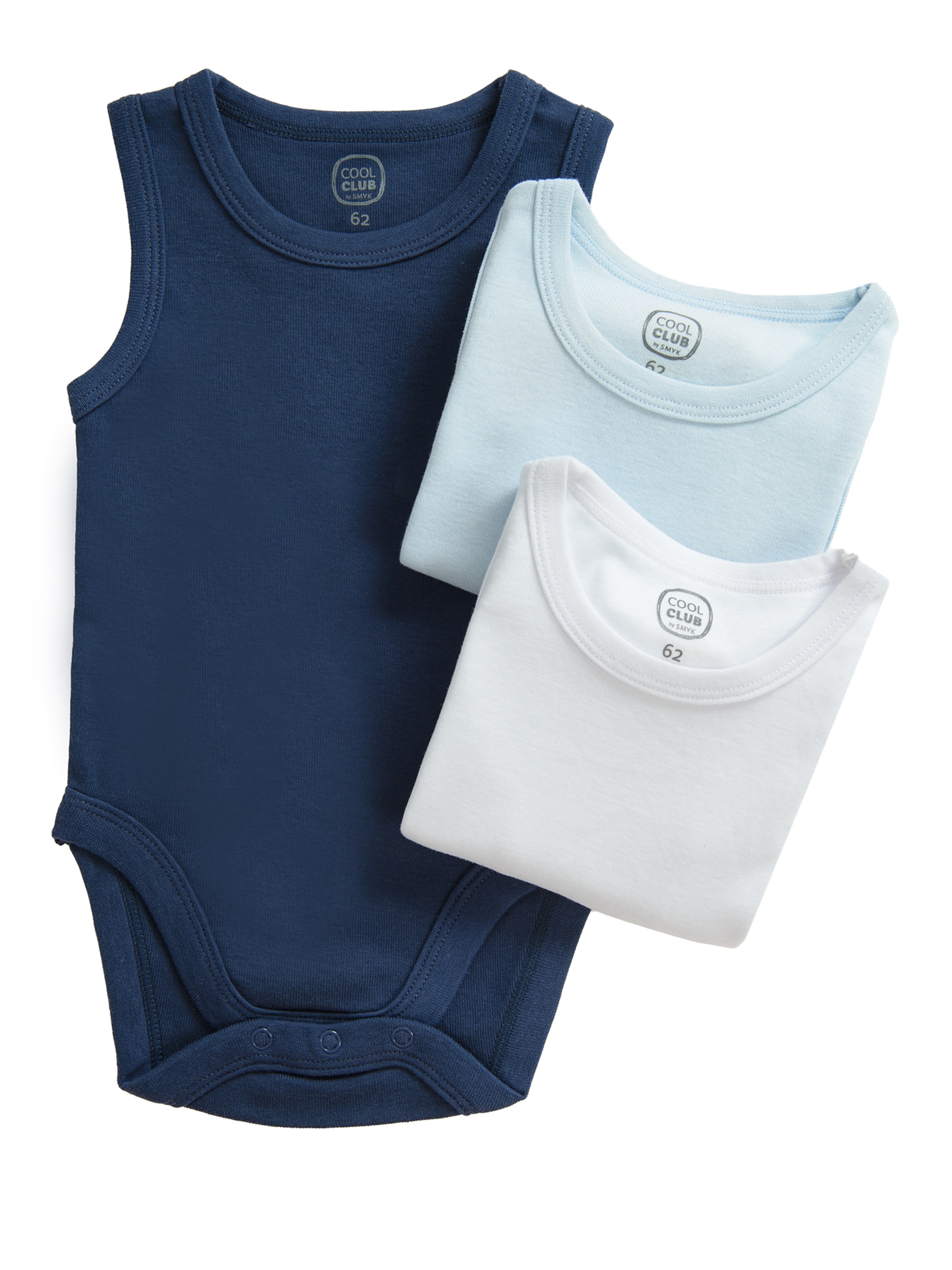Salopetă/Body de la Cool Club pe albastru: față