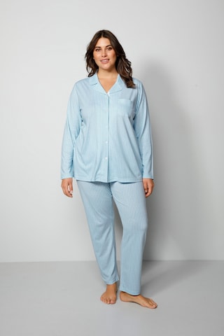 TruYou Pyjamahose in Blau