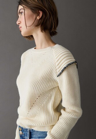 Pepe Jeans Trui 'Analia' in Wit