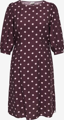 Robe 'CARFannil' ONLY Carmakoma en rouge : devant