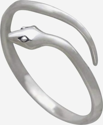 Gemshine Ring 'SCHLANGE' in Silver: front