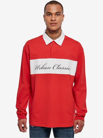 Urban Classics Shirt in Red: front