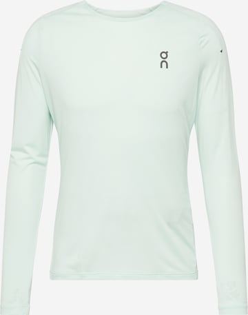 On Performance Shirt in Green: front