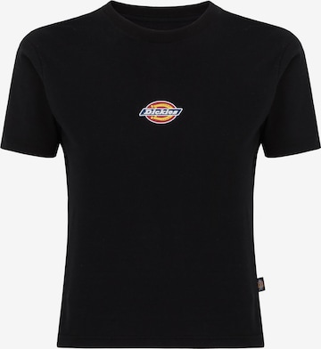 DICKIESMajica 'MAPLE VALLEY' - crna boja: prednji dio