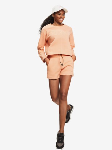 Sweat-shirt ESPRIT en orange