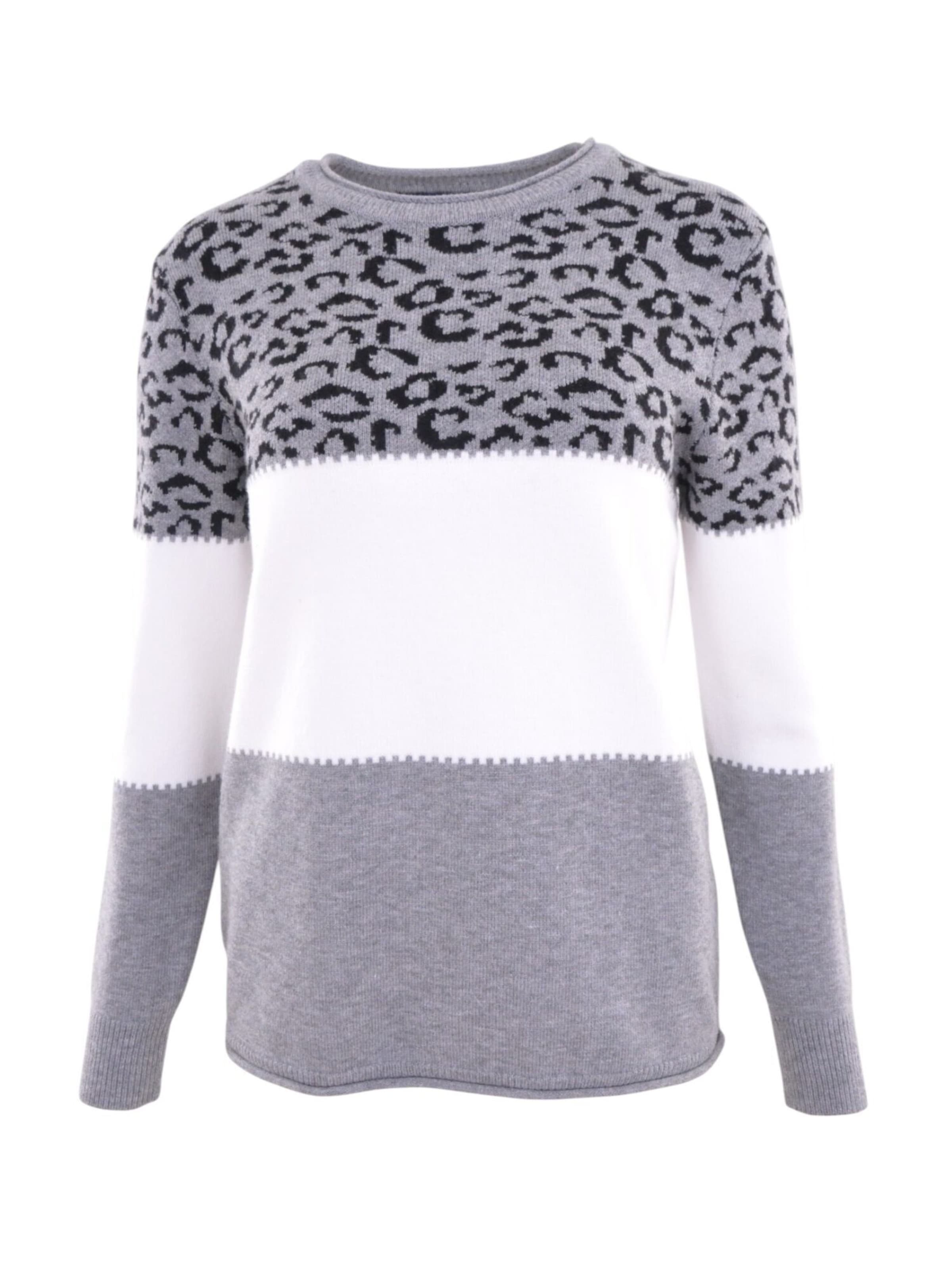Navigazione Pullover in Grau: Vorderseite