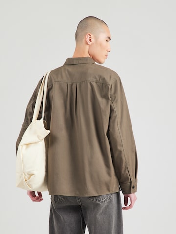JACK & JONES Демисезонная куртка 'JCOGRID CLASSIC' в Зеленый