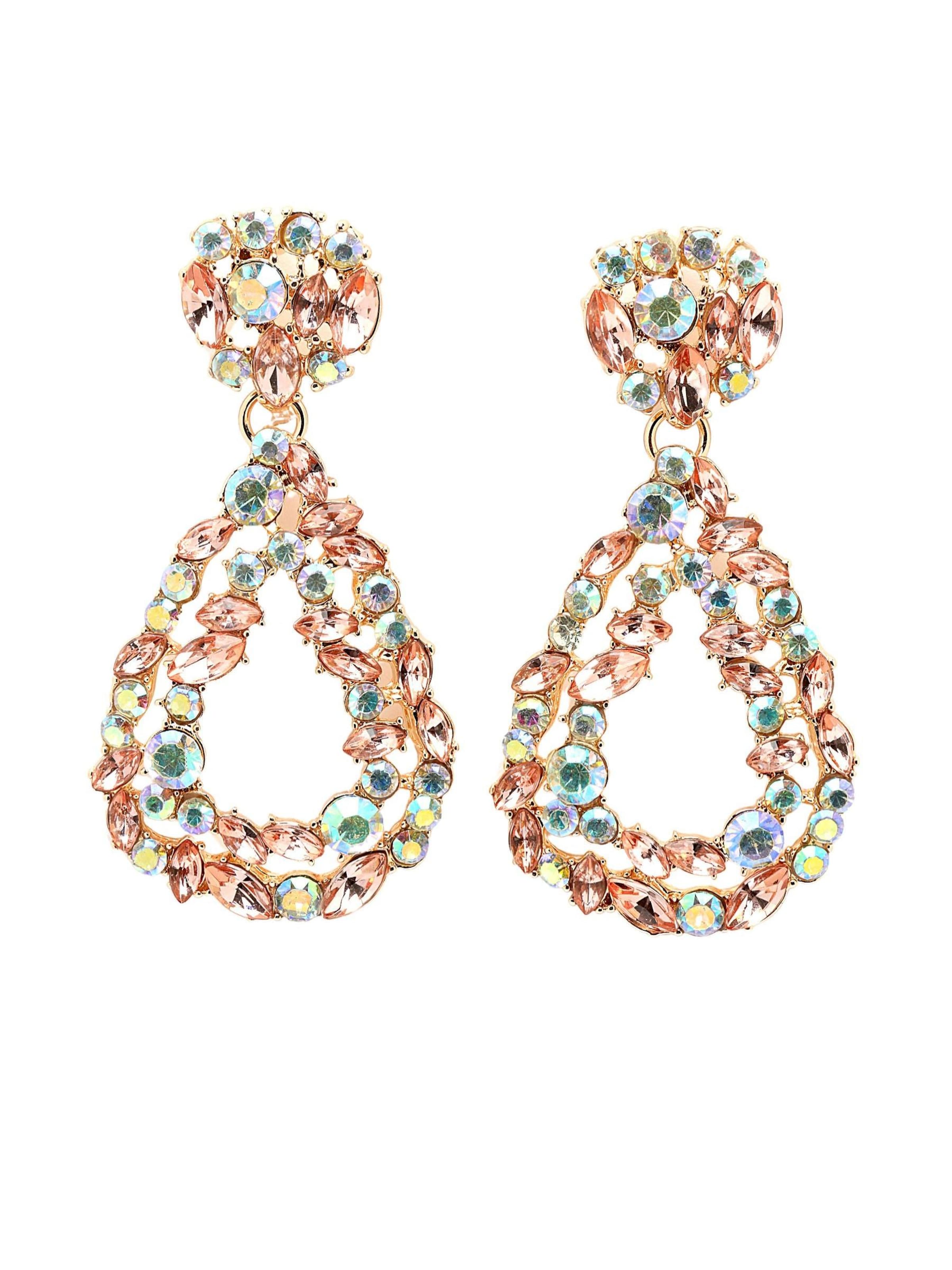 Orecchini 'Isadora' di AVANT-GARDE PARIS in colori misti: frontale