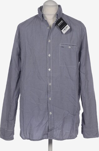 BRAX Button Up Shirt in XL in Blue: front