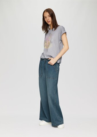 QS - Pierna ancha Vaquero 'Catie' en azul