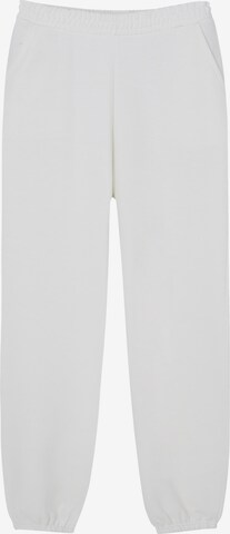 Pull&Bear Tapered Broek in Grijs: voorkant