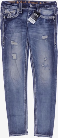 Rock Revival Jeans in 27 in Blue: front