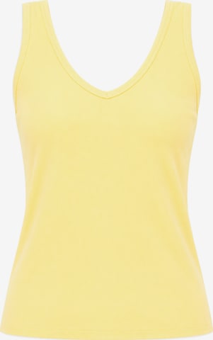 SASSYCLASSY Top in Gelb: Vorderseite