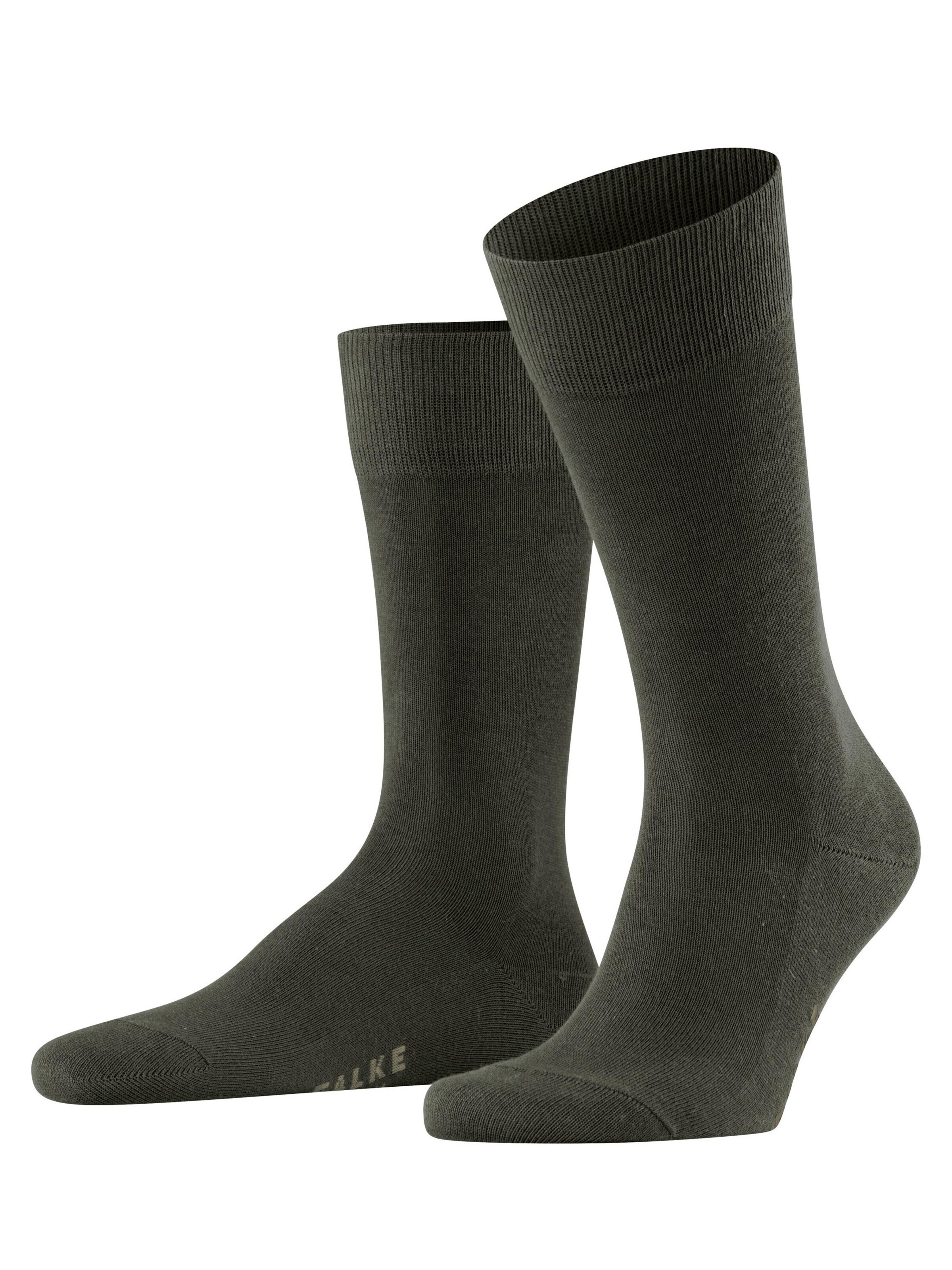 FALKE Socks 'Family' in Green: front