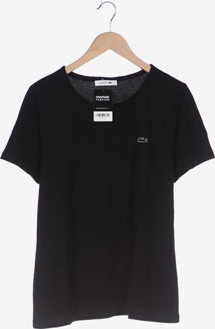 LACOSTE T-Shirt XXL in Schwarz: predná strana