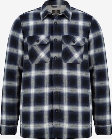 Threadbare Regular fit Button Up Shirt in Blue: front