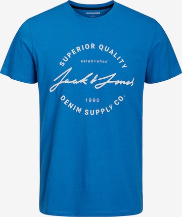 T-Shirt 'ACE' JACK & JONES en bleu : devant