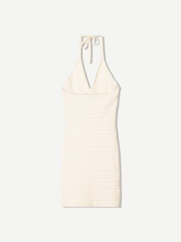 Abito in maglia di Bershka in beige