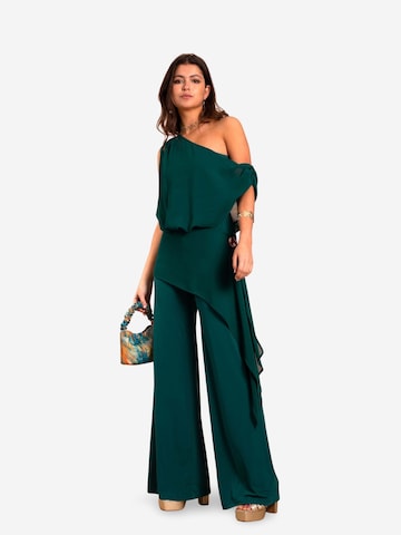 Tuta jumpsuit di THE-ARE in verde: frontale