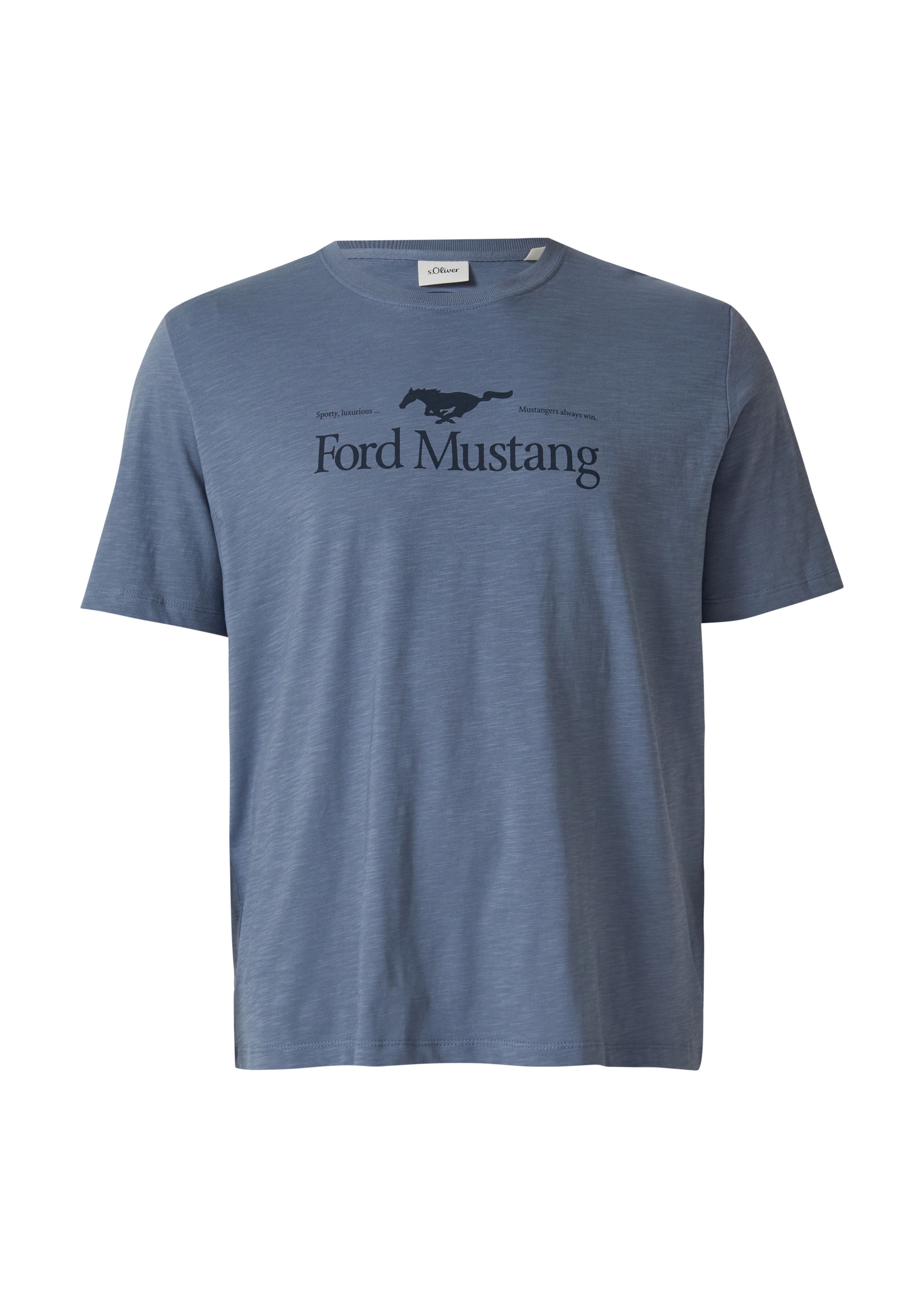 T-Shirt s.Oliver en bleu : devant